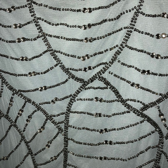 Light blue sequin detail top - Picture 2 of 3